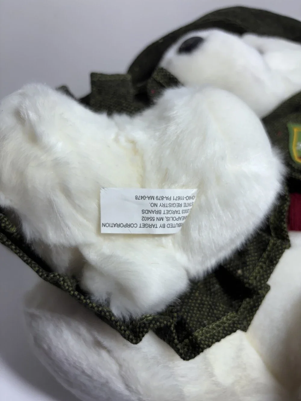 Santa Bear 2003 Irish Clan Family Dayton Hudson Marshall Fields With Bag